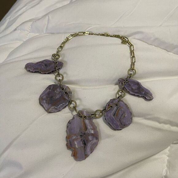 Joan Rivers Vintage Faux Stone Multiple Pendant Dangle Statement Necklace - Picture 4 of 6